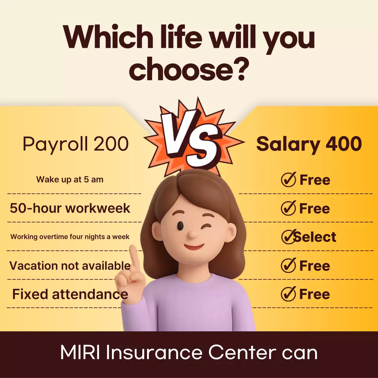 Promoção Orange Simple Office Life