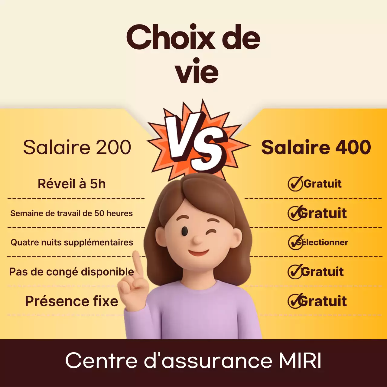 Promotion Orange Simple Office Life