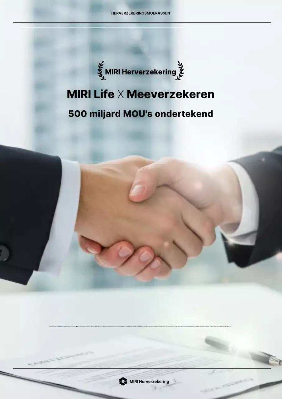 Grijs Modern Zakelijk Contract