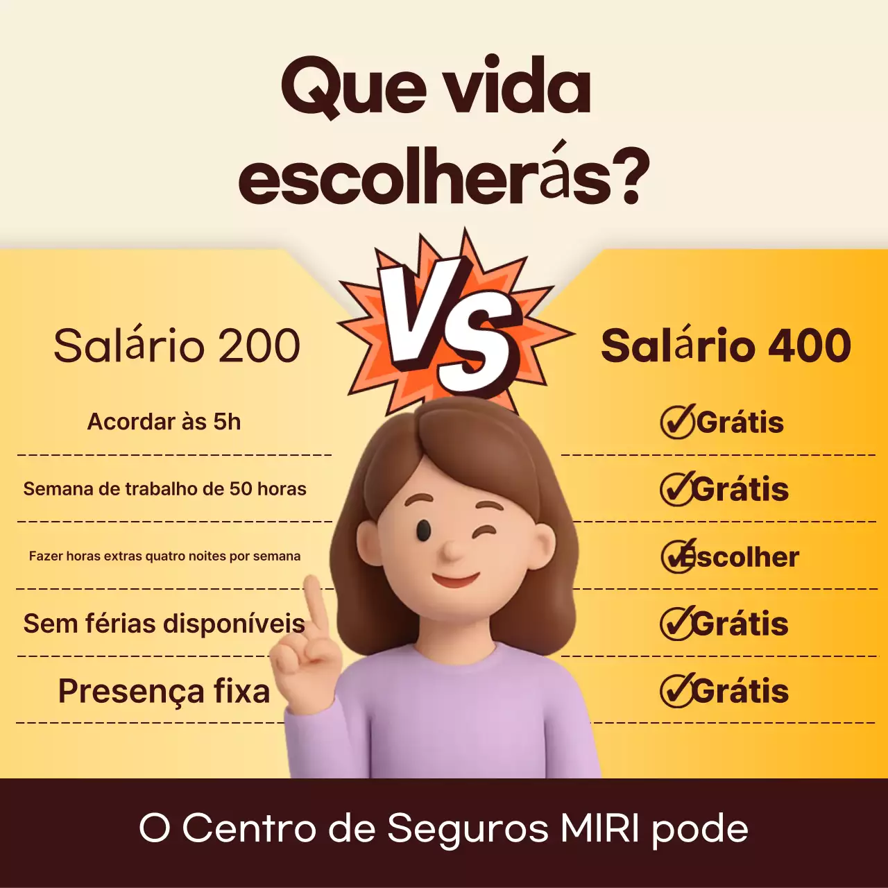 Promoção Orange Simple Office Life
