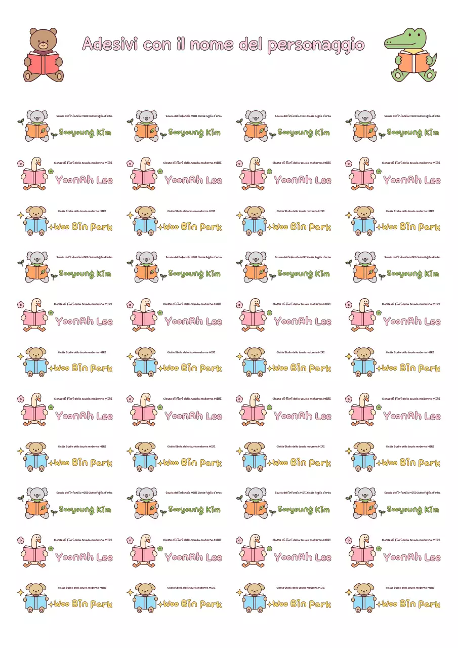 Frase sull'adesivo del bambino blu