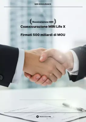 Contratto aziendale moderno grigio