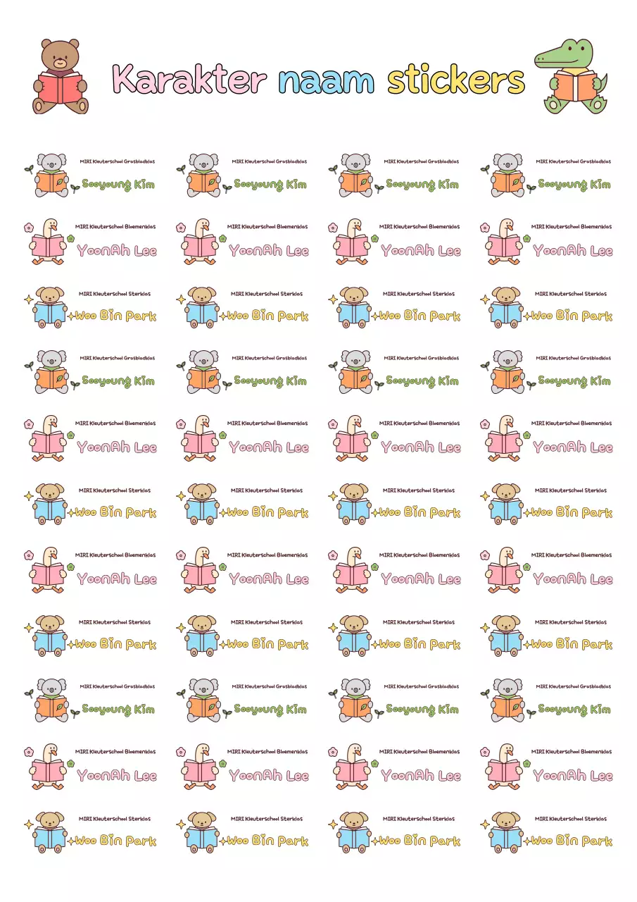 Blauwe babysticker met tekst