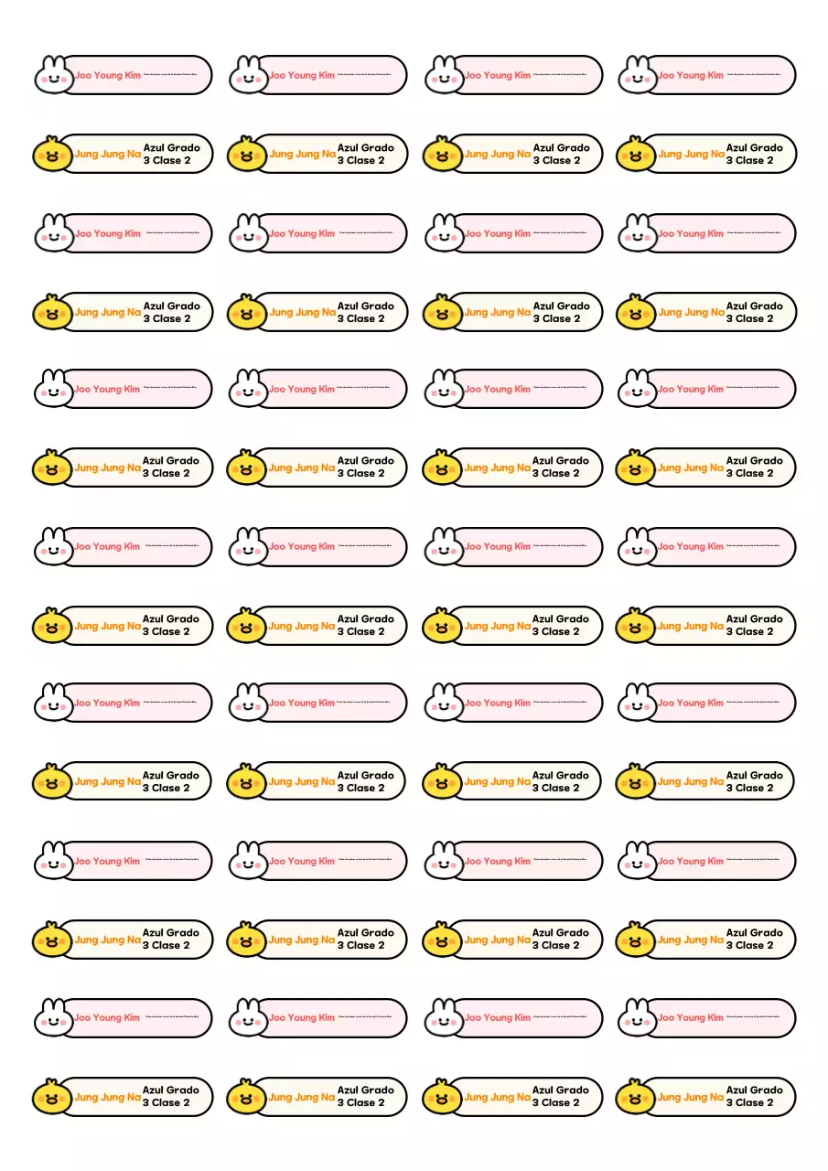 Frase de pegatina de bebé naranja