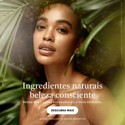 Publicação de beleza natural verde no Instagram