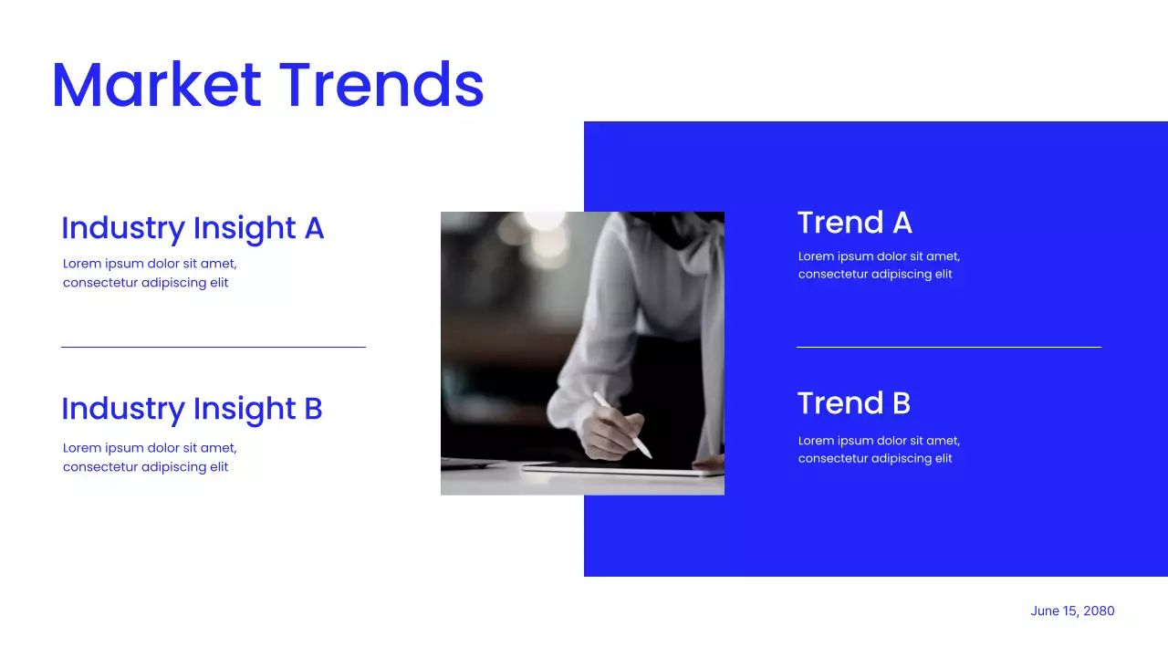 그레이 모던 마케팅 프레젠테이션