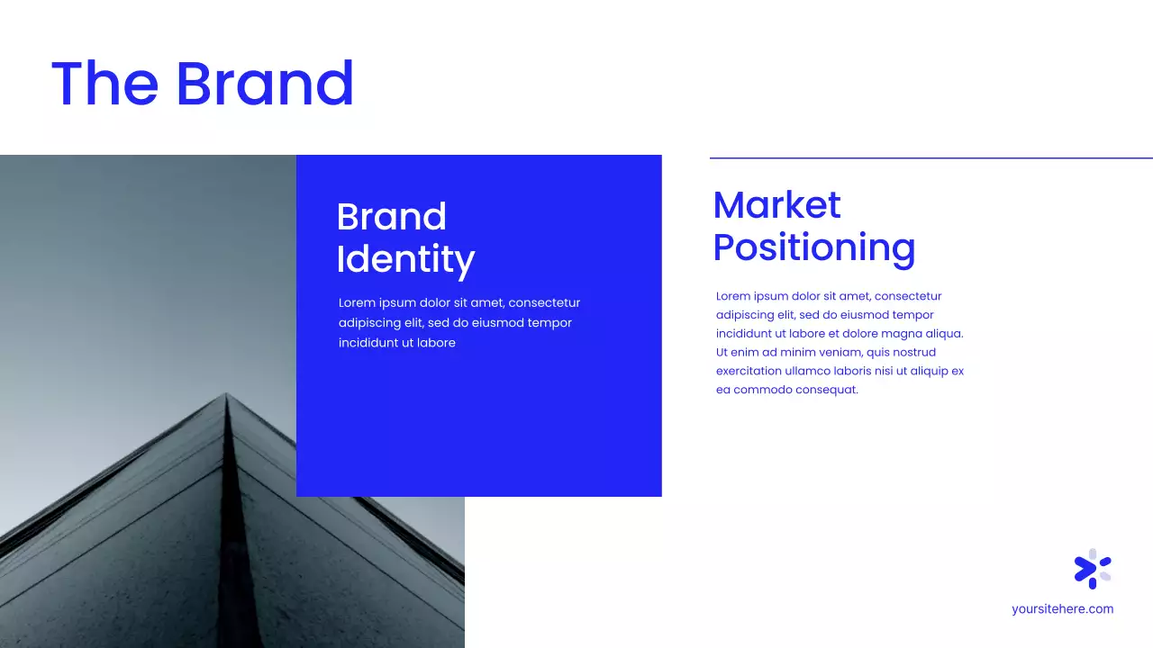 그레이 모던 마케팅 프레젠테이션