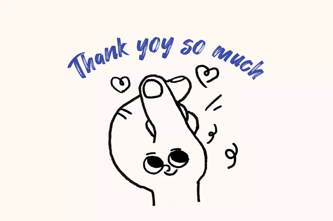 아이보리 심플 감사 엽서