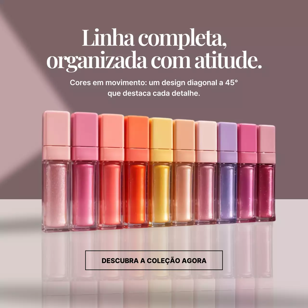Postagem promocional do Instagram da Pink Modern Cosmetics