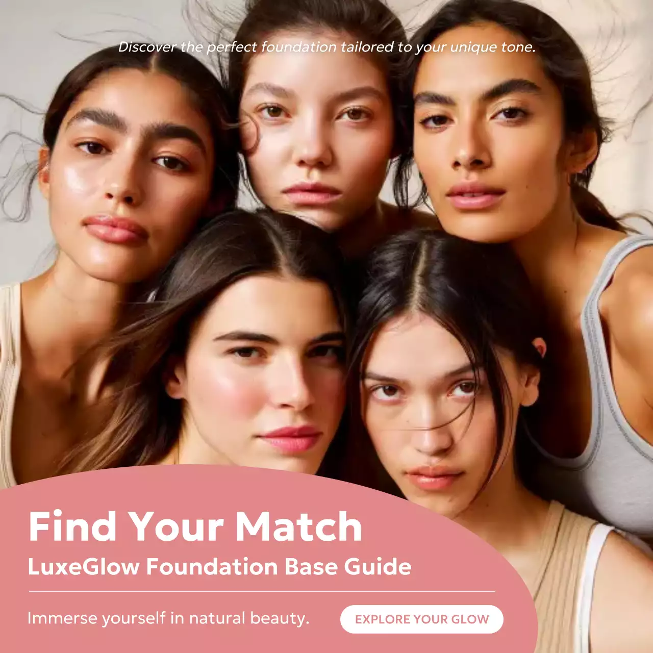 Beige Modern Beauty Foundation Guide Instagram Post