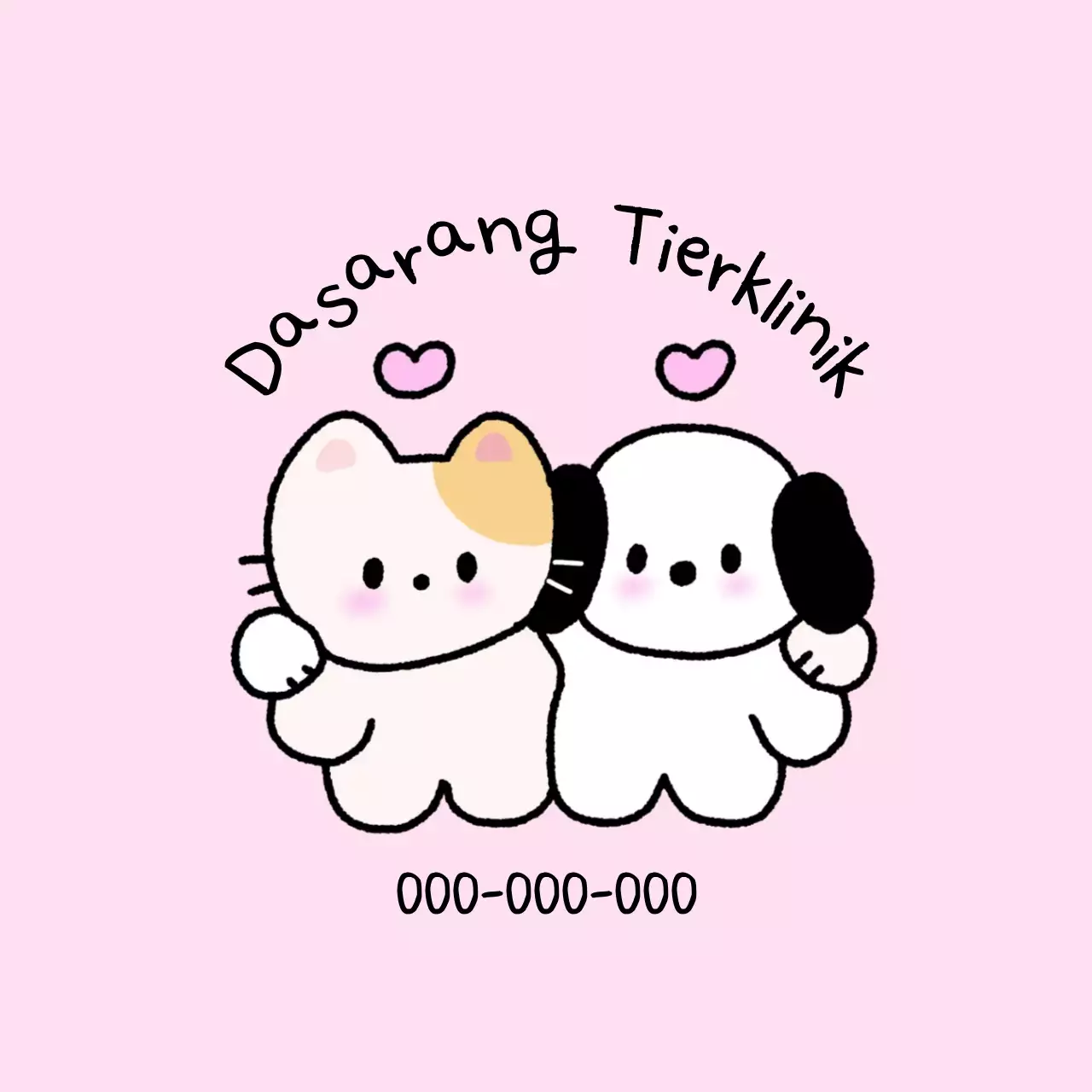 Werbung für das Pink Baby Animal Hospital