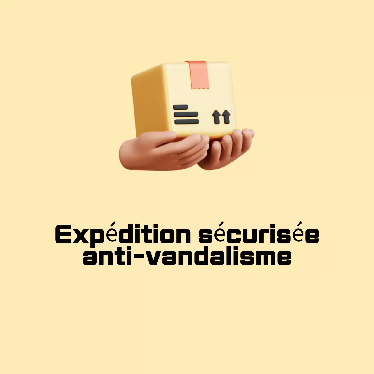 Informations de livraison Beige Simple