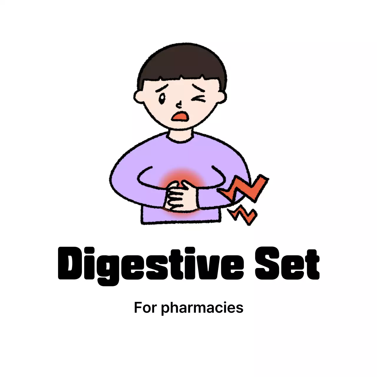 Black Basic Digestive Ad