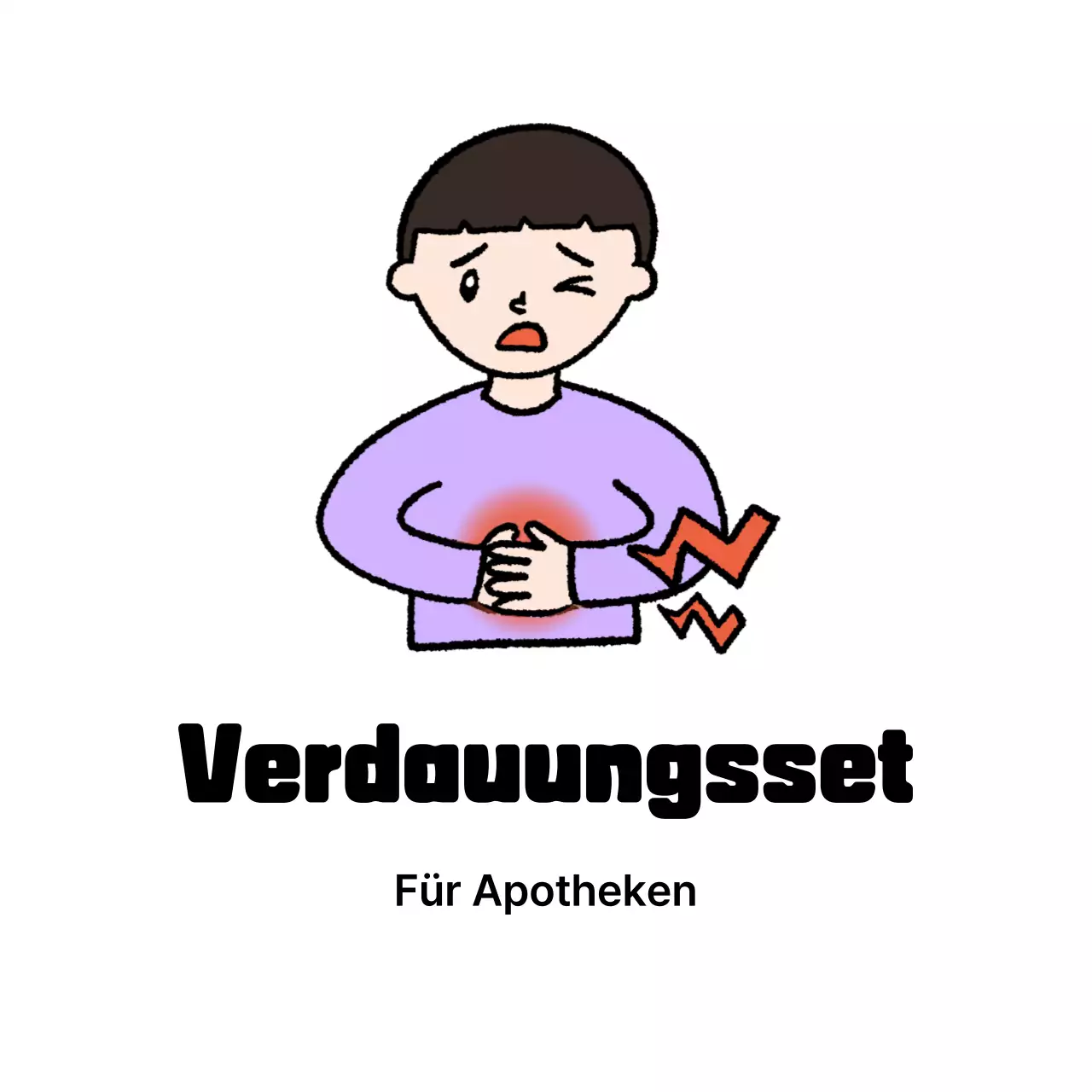 Black Basic Digestive-Anzeige