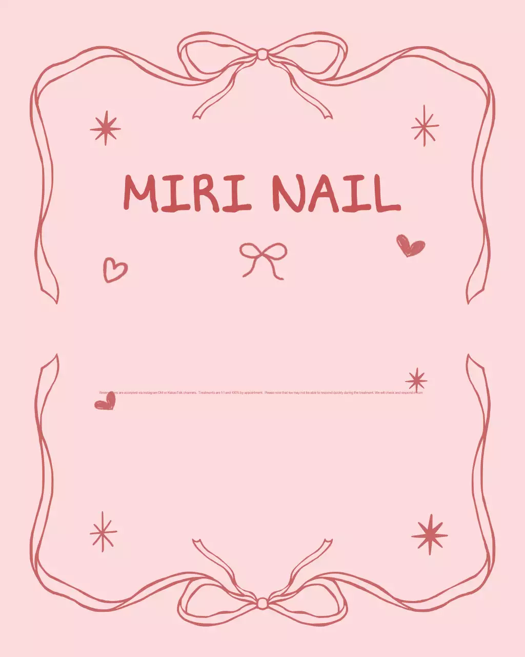 Pink Simple Nail Shop Guide