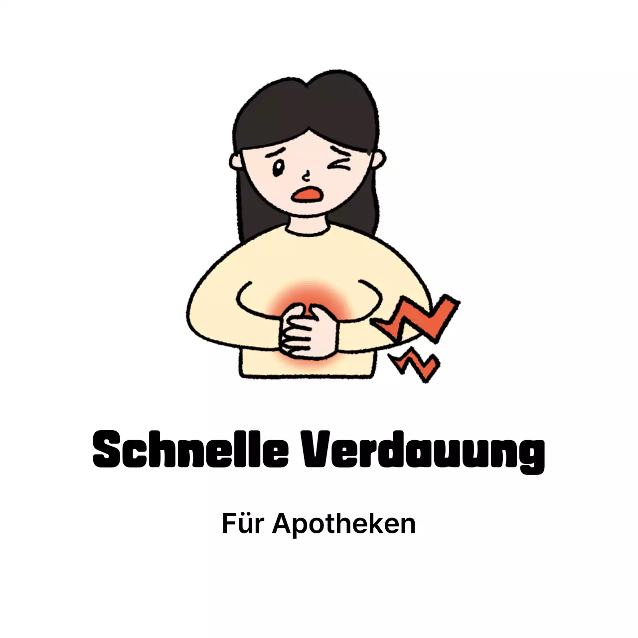 Black Basic Digestive-Anzeige