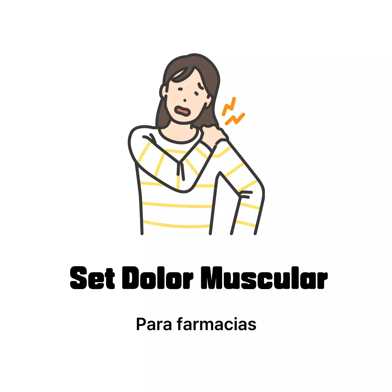 Promoción de productos Black Simple Health