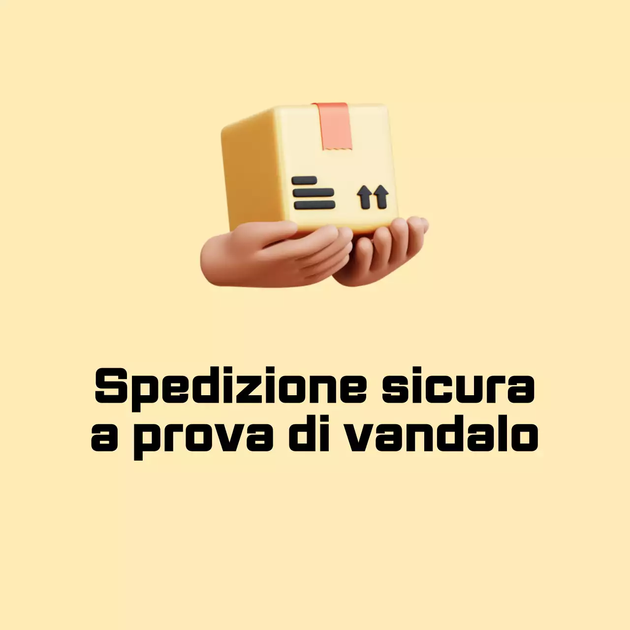 Informazioni sulla consegna Beige Simple
