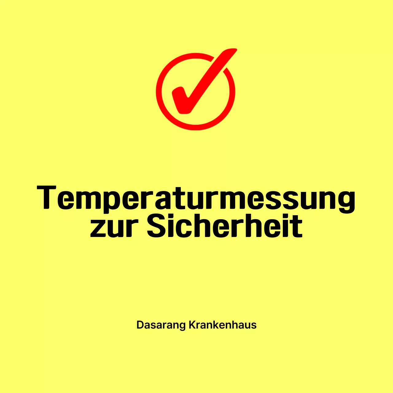 Gelber einfacher Gesundheitsratgeber