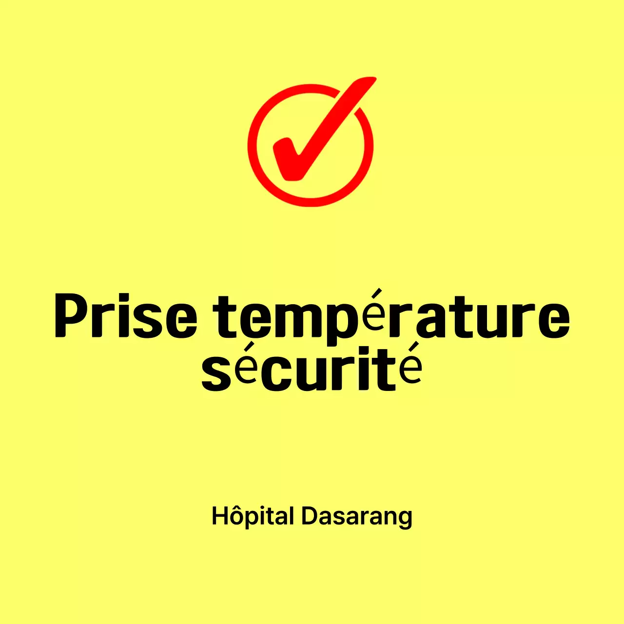 Guide de santé simple jaune