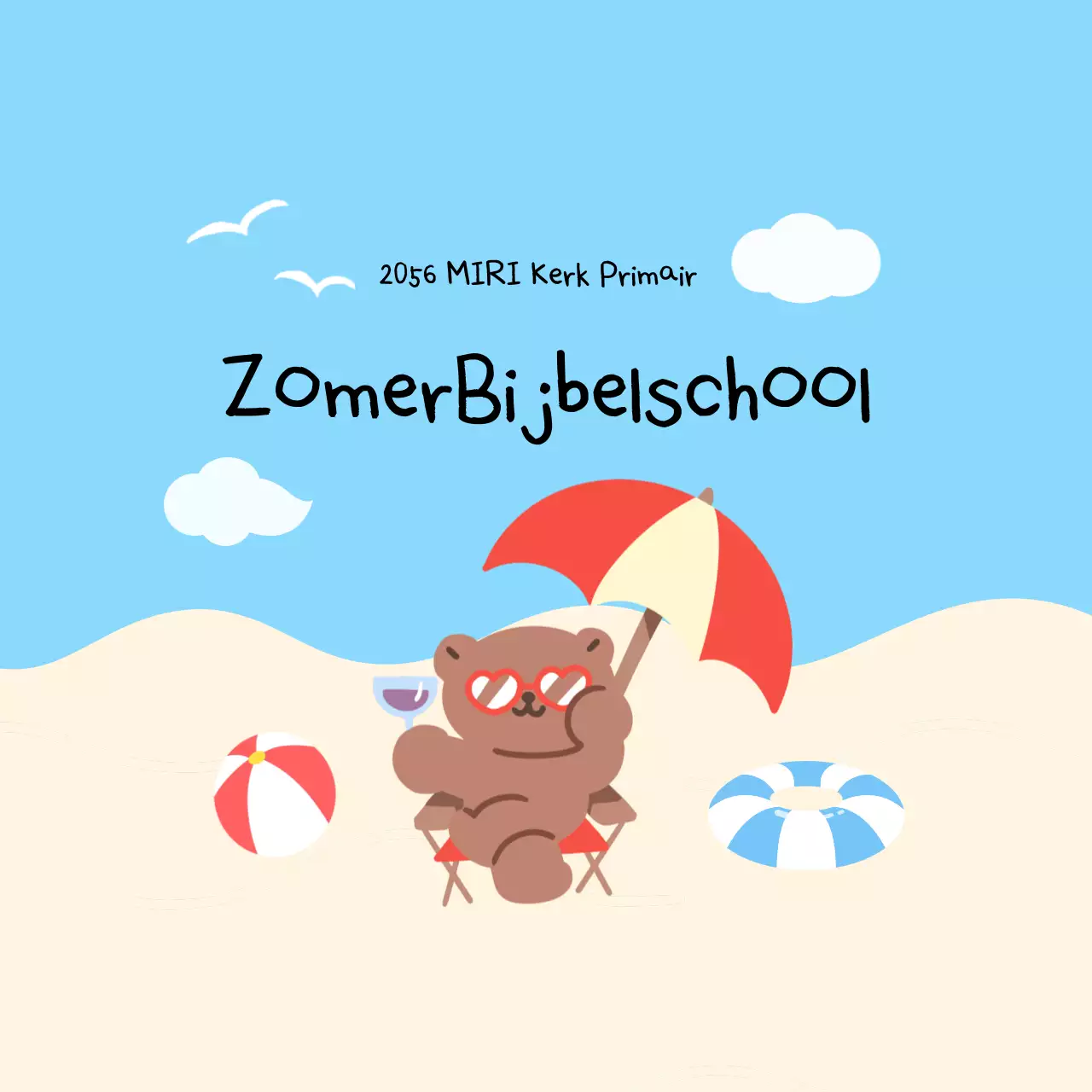 Hemelsblauwe Baby Zomerbijbelschool Evenement