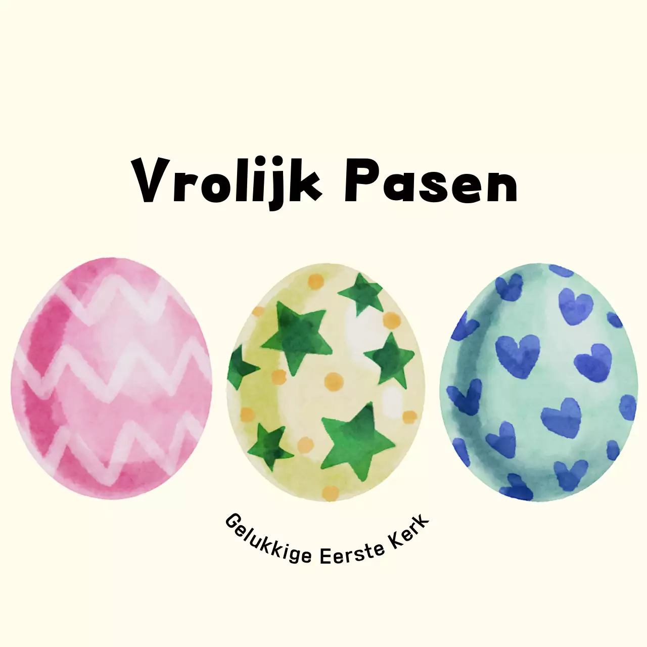 Ivoren Eenvoudig Paasfestival