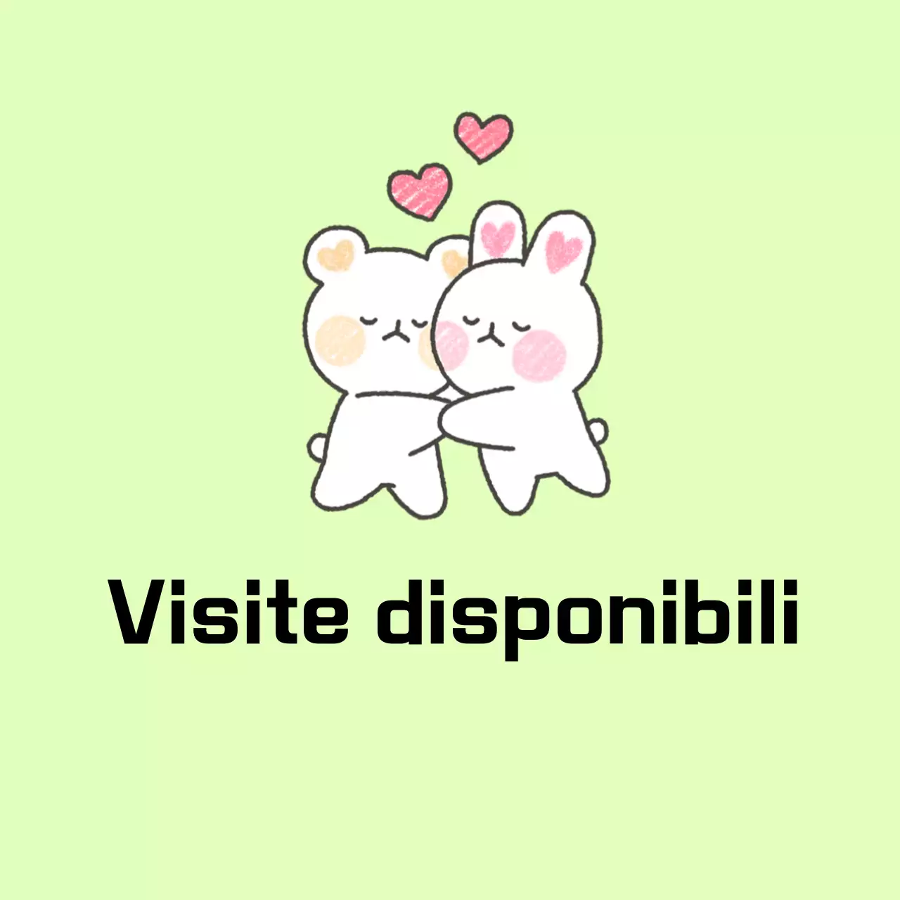 Avviso semplice verde