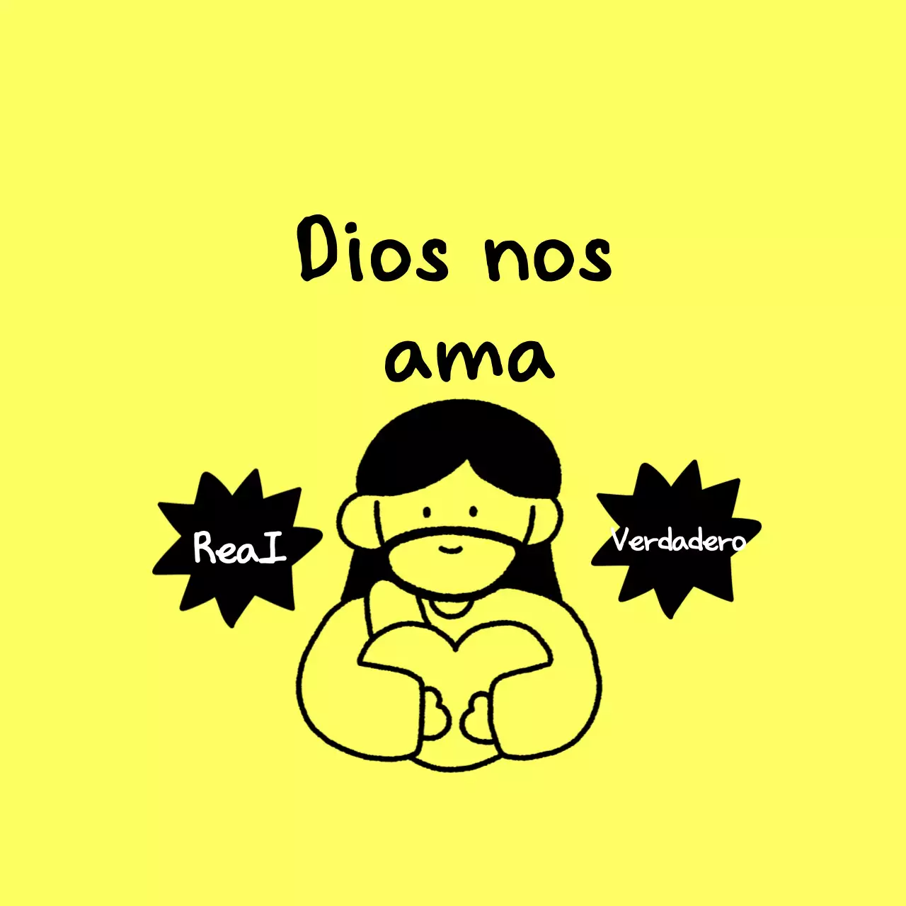 Frases religiosas sencillas en blanco y negro