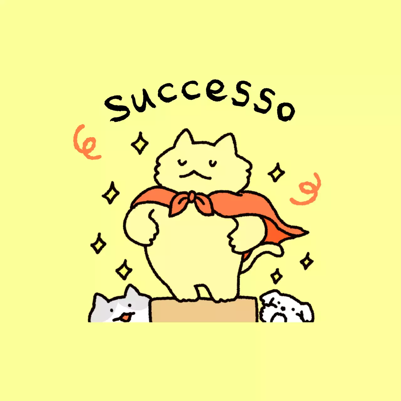 Bambino giallo che esulta per il passaggio