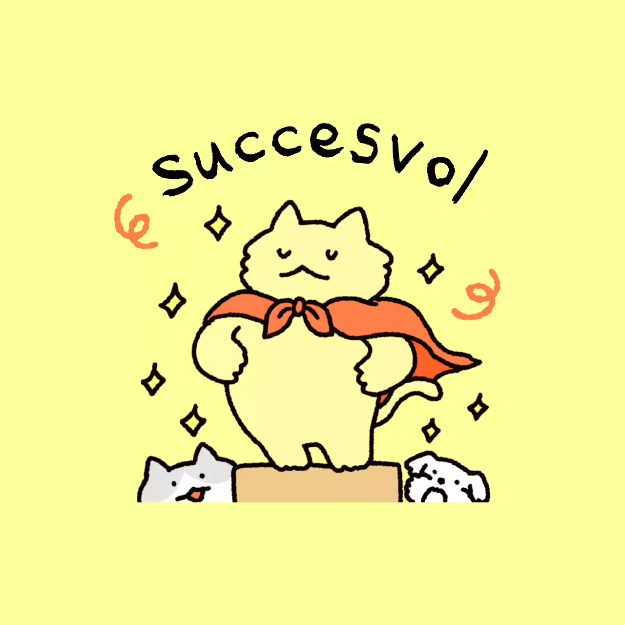 Gele baby juicht bij het passeren