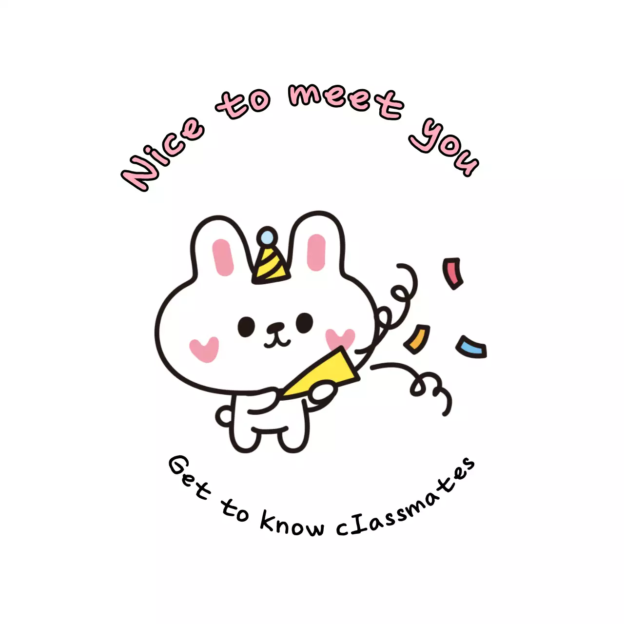 Kartu Pos Selamat Datang Bayi Merah Muda