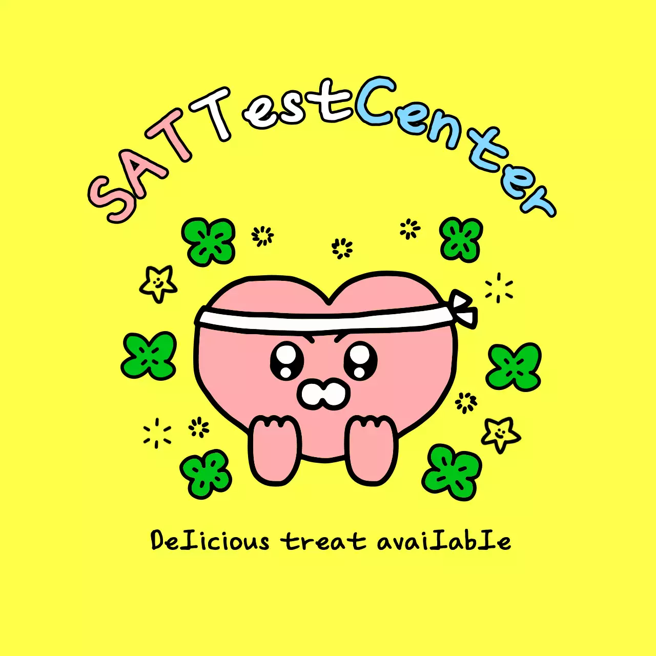 Yellow baby cheering for the college entrance exam