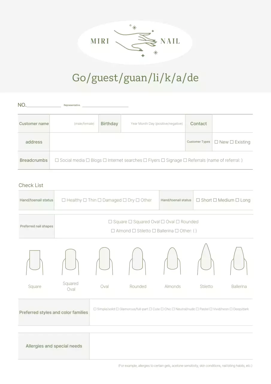 Văn phòng phẩm chăm sóc móng tay đơn giản Ivory