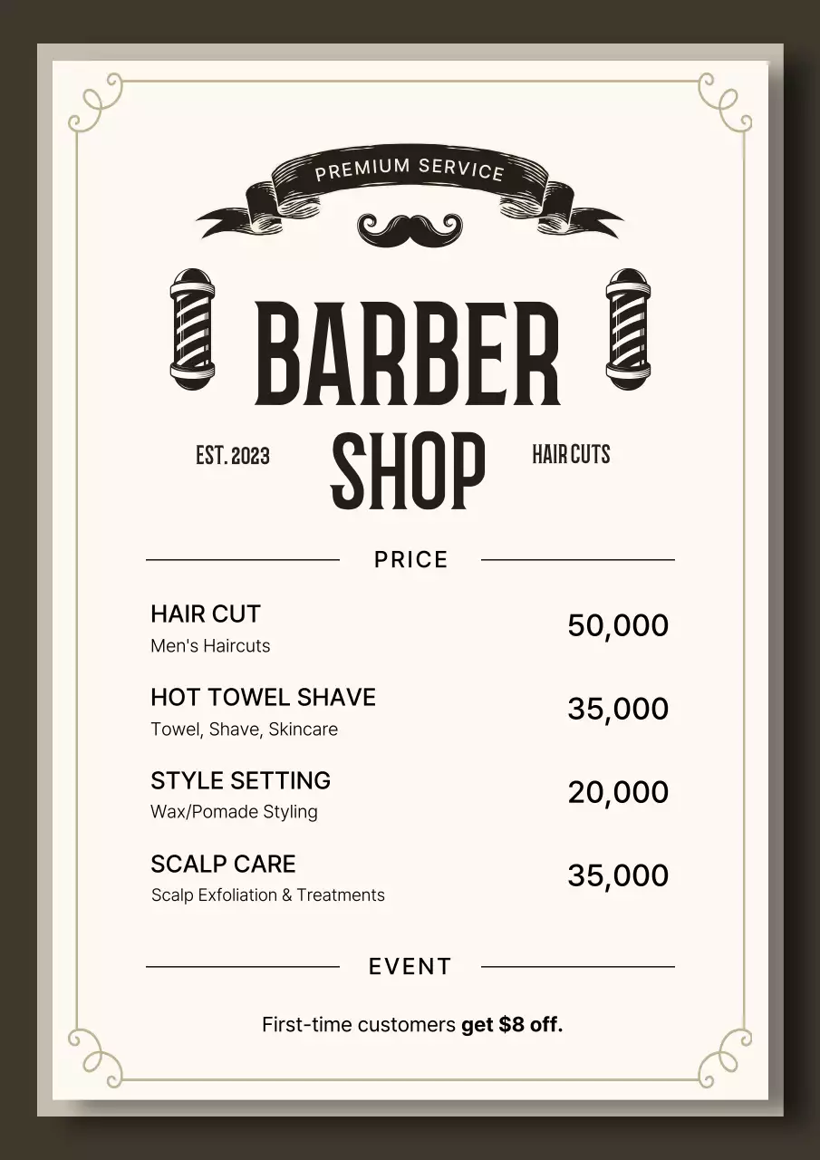 Hướng dẫn cắt tóc cổ điển màu be