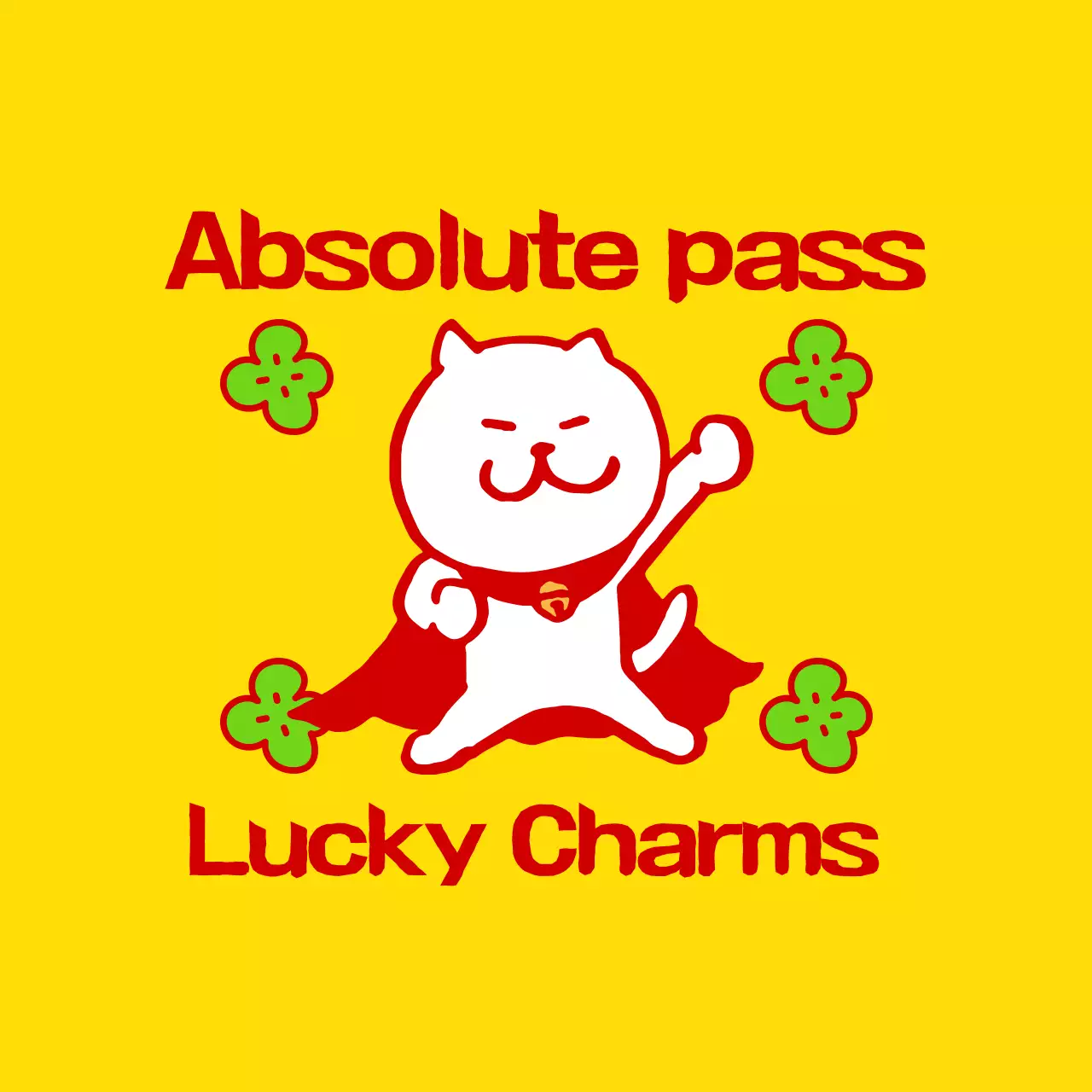 Meme Keberuntungan Kitsch Kuning