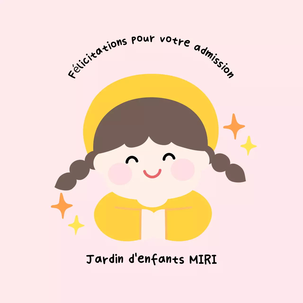 Une cérémonie d'entrée mignonne et charmante