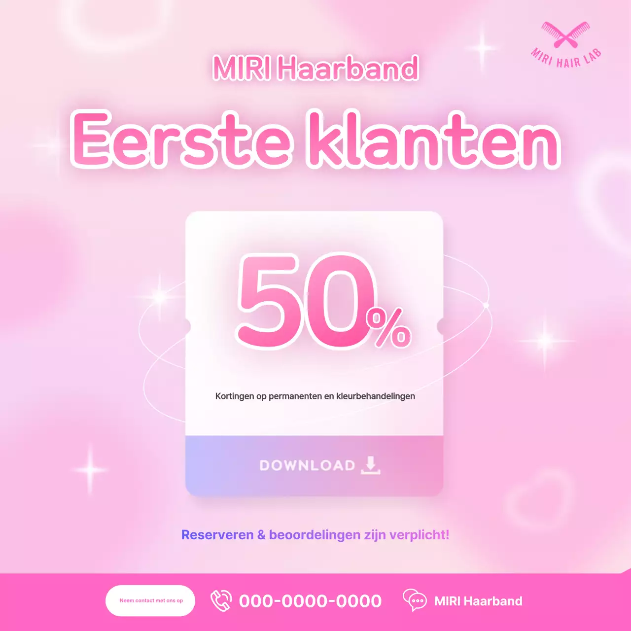 Promotie van Pink Clean Beauty Salon