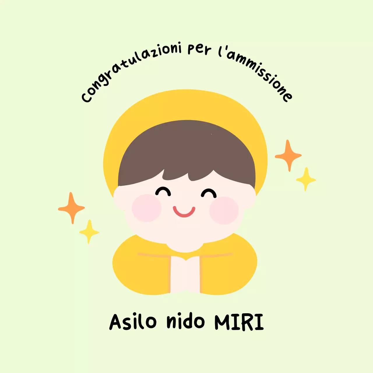 Una cerimonia d'ingresso carina e adorabile