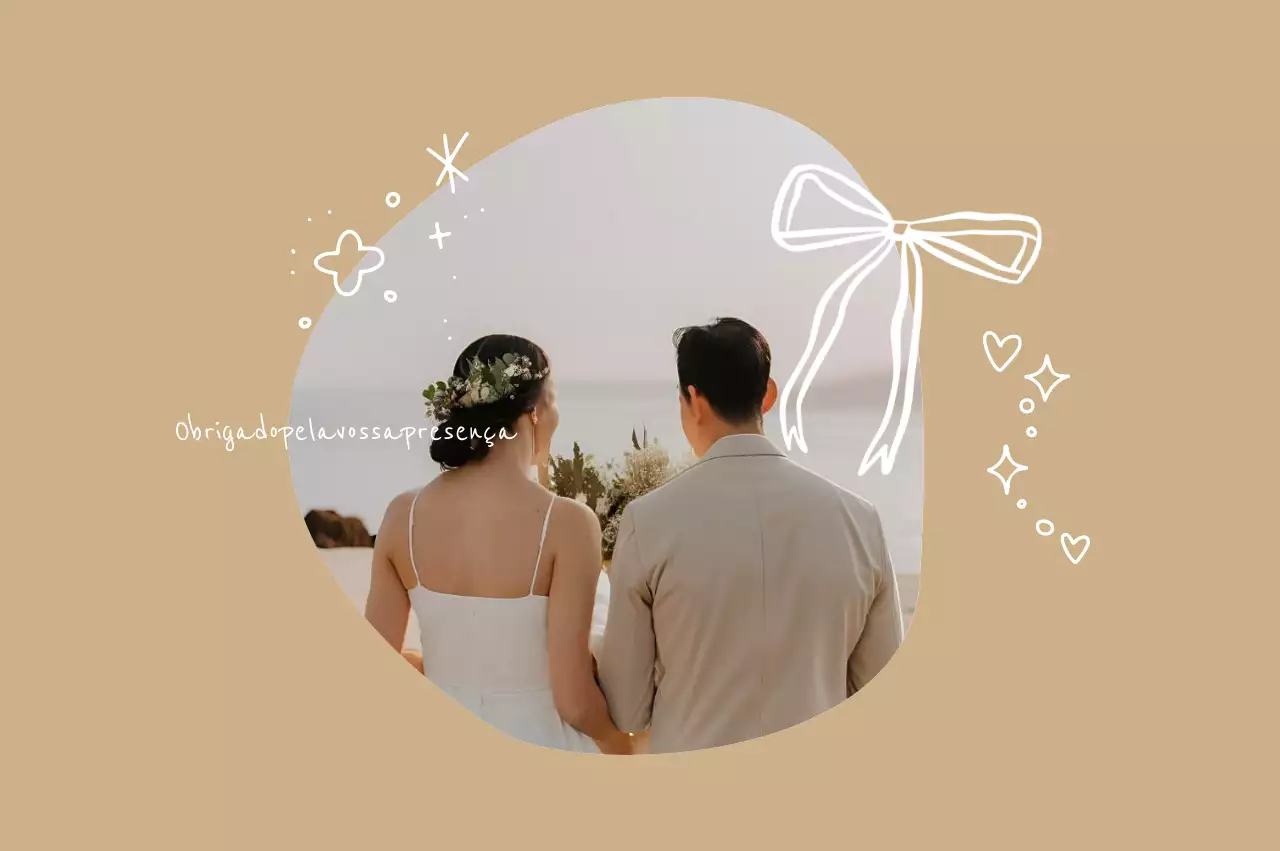 Lembrancinhas de casamento simples bege