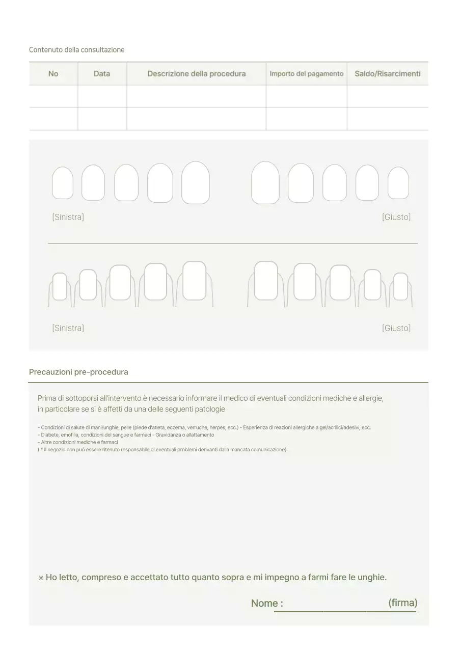Cancelleria semplice per la cura delle unghie in avorio