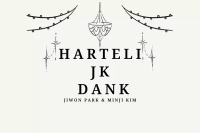 Witte minimalistische bedankgroet