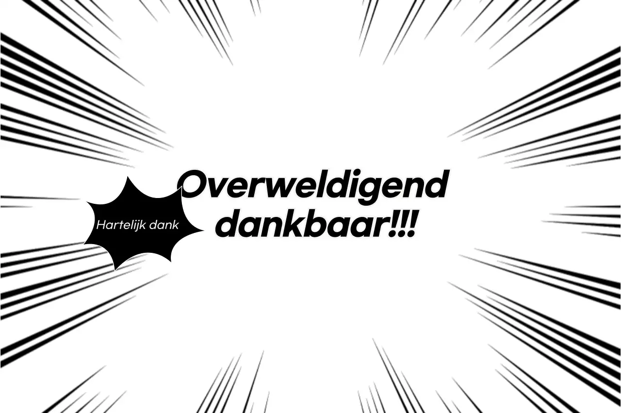 Zwart-wit zieke smaak dankbaarheid parodie