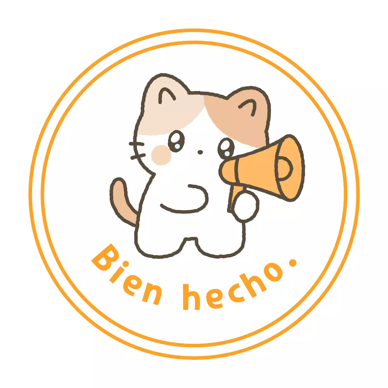 Pegatinas rosas de bebé animando