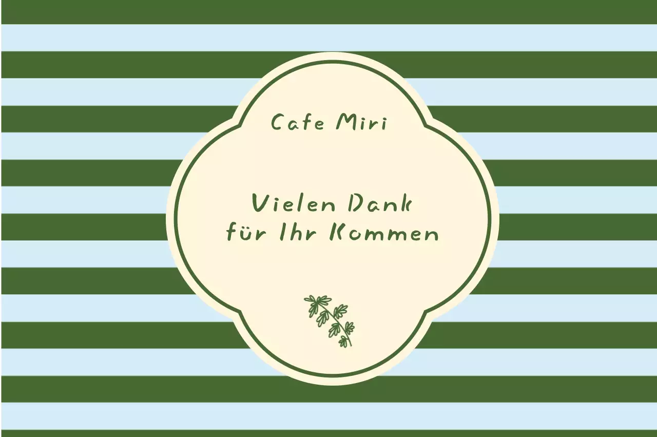 Khaki Einfache Dankeschön-Postkarte