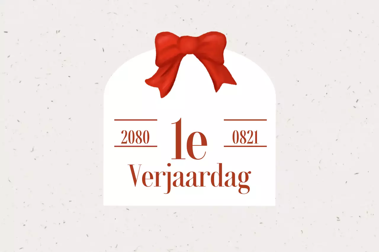 Red Simple Herdenkingsevenement