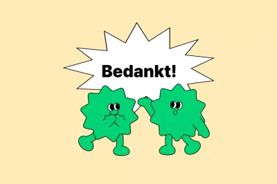 Beige gebottelde smaak Bedankt Groeten