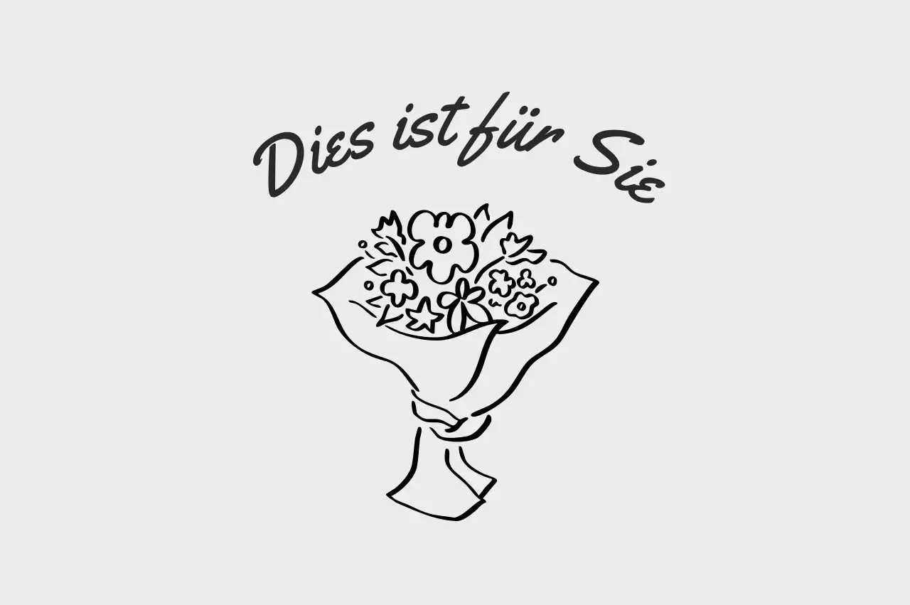 Graues minimalistisches Geschenk Postkarte