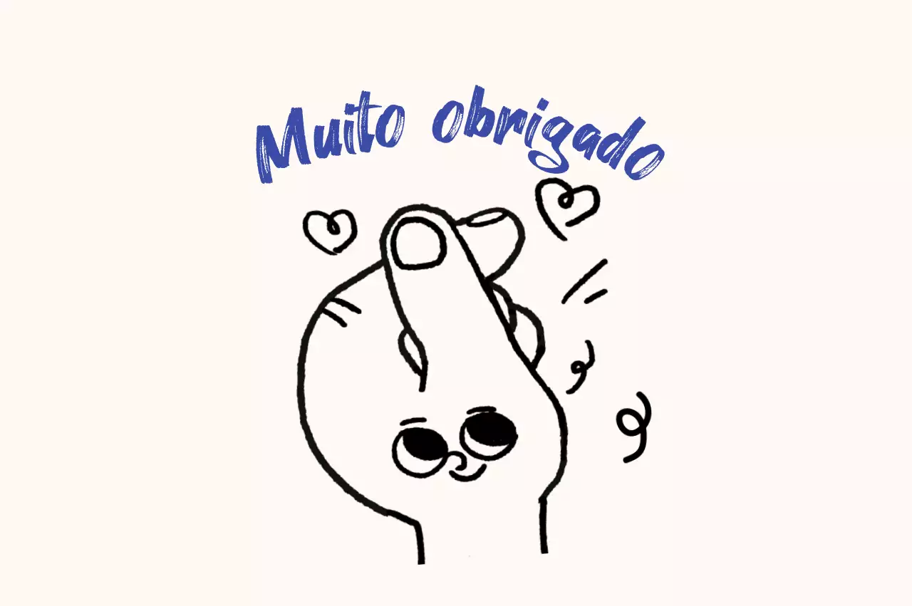 Cartão postal de agradecimento simples em marfim