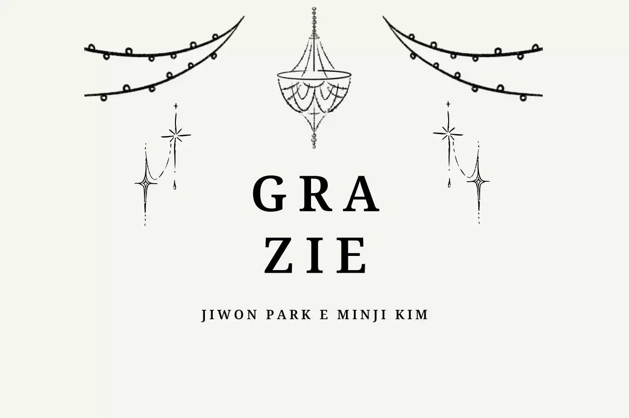 Saluto di ringraziamento minimalista bianco