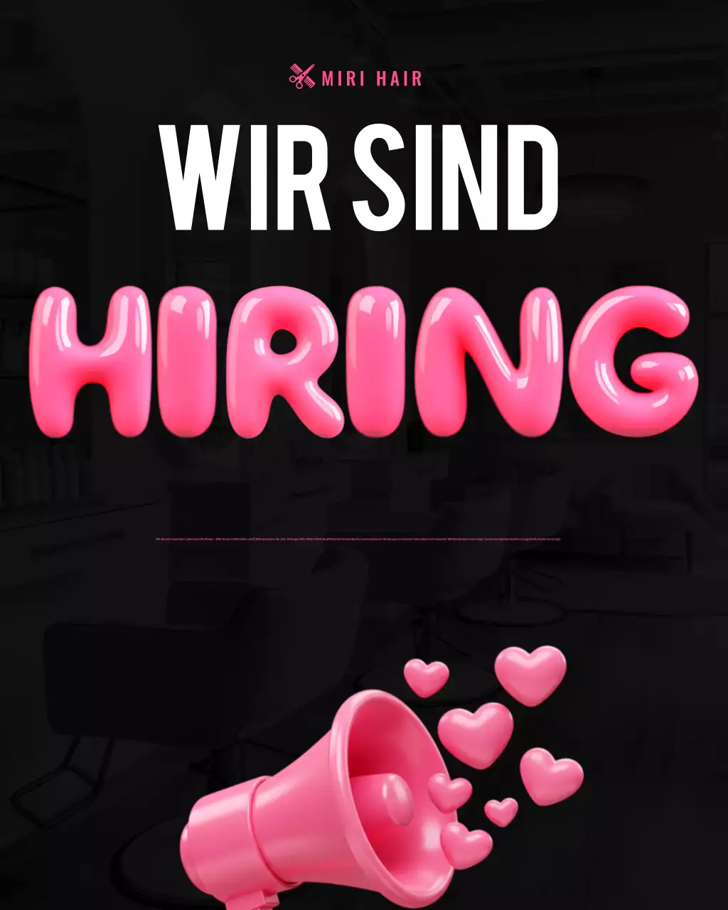 Pink Modern Beauty Salon-Aktion